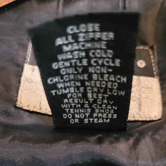 VNTG Utility Down Vest XL Army Green Black Quilted Puffer Survivalist Gorpcore - Picture 9 of 9